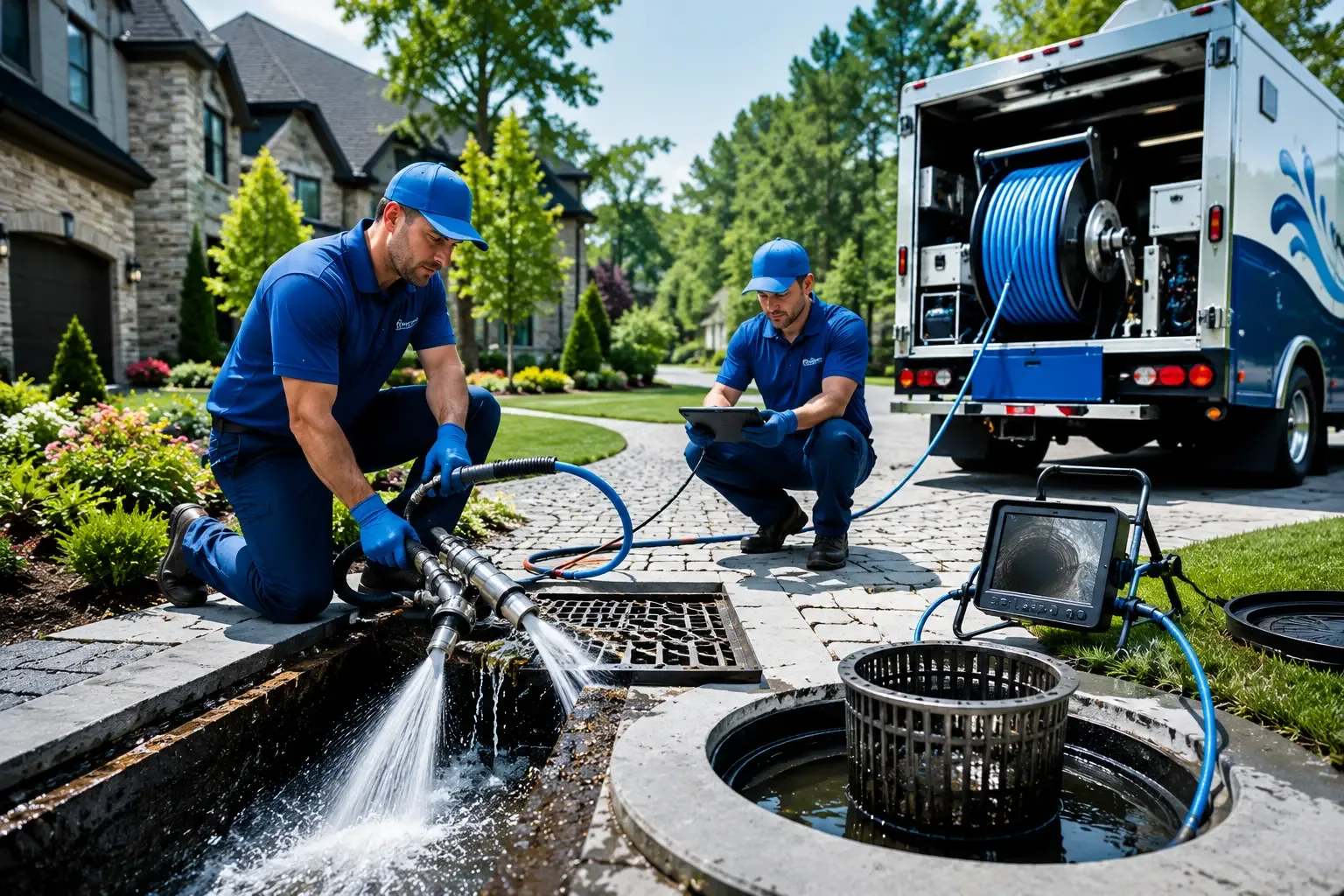 Local outdoor drain cleaning professionals in New Salem, MA